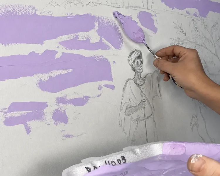 The process of crafting decorative interior elements